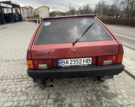 Червоний ВАЗ 2109, об'ємом двигуна 1.5 л та пробігом 30 тис. км за 1800 $, фото 3 на Automoto.ua