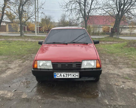 Красный ВАЗ 2109, объемом двигателя 1.5 л и пробегом 85 тыс. км за 1550 $, фото 3 на Automoto.ua