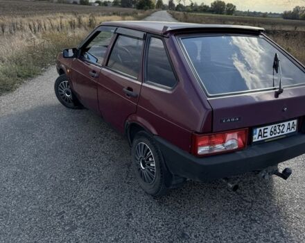 Красный ВАЗ 2109, объемом двигателя 1.5 л и пробегом 396 тыс. км за 1600 $, фото 4 на Automoto.ua