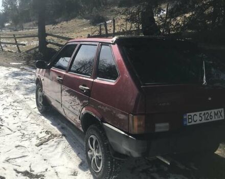 Красный ВАЗ 2109, объемом двигателя 1.6 л и пробегом 87 тыс. км за 1110 $, фото 4 на Automoto.ua