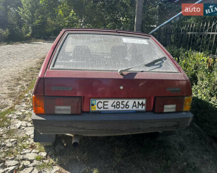 Красный ВАЗ 2109, объемом двигателя 1.5 л и пробегом 273 тыс. км за 1300 $, фото 3 на Automoto.ua