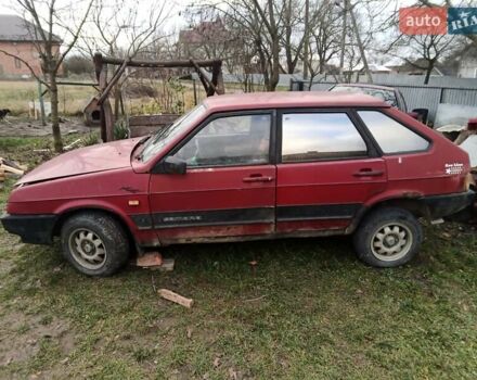 Червоний ВАЗ 2109, об'ємом двигуна 1.5 л та пробігом 250 тис. км за 600 $, фото 1 на Automoto.ua