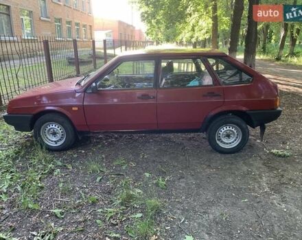 Красный ВАЗ 2109, объемом двигателя 1.5 л и пробегом 90 тыс. км за 1500 $, фото 3 на Automoto.ua
