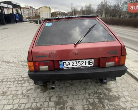 Красный ВАЗ 2109, объемом двигателя 1.5 л и пробегом 30 тыс. км за 1800 $, фото 4 на Automoto.ua