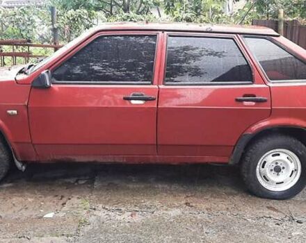 Красный ВАЗ 2109, объемом двигателя 1.5 л и пробегом 186 тыс. км за 1200 $, фото 6 на Automoto.ua