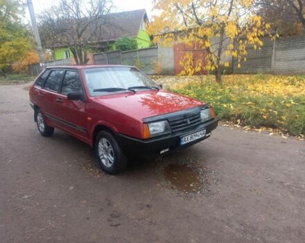 Красный ВАЗ 2109, объемом двигателя 1.5 л и пробегом 200 тыс. км за 1300 $, фото 1 на Automoto.ua