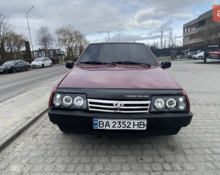 Красный ВАЗ 2109, объемом двигателя 1.5 л и пробегом 30 тыс. км за 1800 $, фото 2 на Automoto.ua