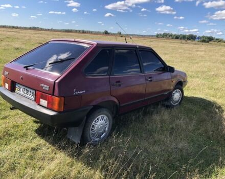 ВАЗ 2109 1996 в Владимирце на Automoto.ua Красный ВАЗ 2109, объемом двигателя 1.5 л и пробегом 77 тыс. км за 1250 $, фото 2 на Automoto.ua