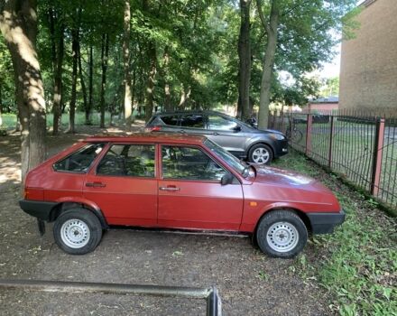 Красный ВАЗ 2109, объемом двигателя 1.5 л и пробегом 90 тыс. км за 1900 $, фото 2 на Automoto.ua