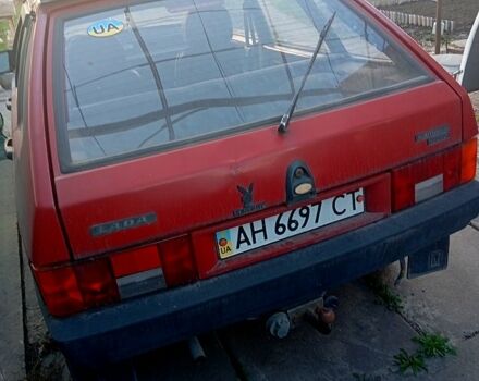 Красный ВАЗ 2109, объемом двигателя 1.5 л и пробегом 100 тыс. км за 800 $, фото 2 на Automoto.ua