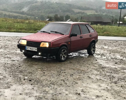 Красный ВАЗ 2109, объемом двигателя 1.5 л и пробегом 325 тыс. км за 800 $, фото 2 на Automoto.ua