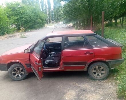 Красный ВАЗ 2109, объемом двигателя 1.6 л и пробегом 300 тыс. км за 400 $, фото 1 на Automoto.ua