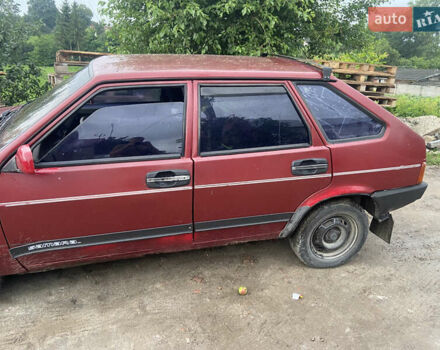 Красный ВАЗ 2109, объемом двигателя 1.5 л и пробегом 55 тыс. км за 700 $, фото 2 на Automoto.ua