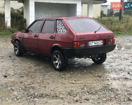 Красный ВАЗ 2109, объемом двигателя 1.5 л и пробегом 325 тыс. км за 800 $, фото 4 на Automoto.ua