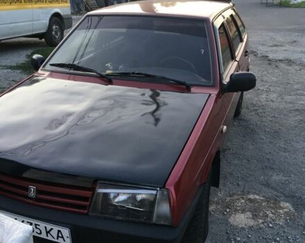 Красный ВАЗ 2109, объемом двигателя 1.5 л и пробегом 300 тыс. км за 1335 $, фото 1 на Automoto.ua