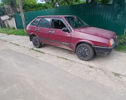 Красный ВАЗ 2109, объемом двигателя 1.5 л и пробегом 1 тыс. км за 872 $, фото 3 на Automoto.ua