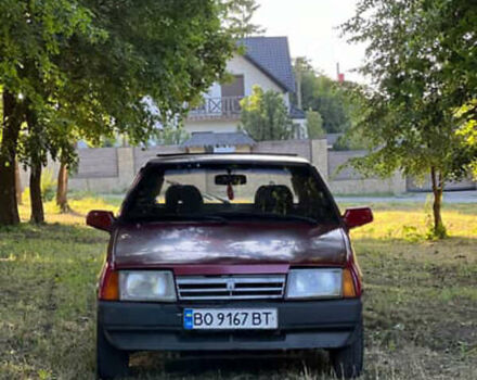 Красный ВАЗ 2109, объемом двигателя 1.5 л и пробегом 100 тыс. км за 350 $, фото 4 на Automoto.ua