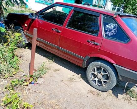 Червоний ВАЗ 2109, об'ємом двигуна 1.5 л та пробігом 200 тис. км за 1200 $, фото 1 на Automoto.ua