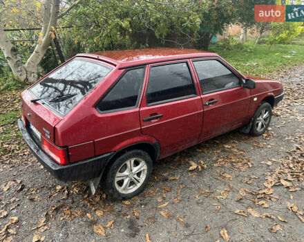 Красный ВАЗ 2109, объемом двигателя 1.5 л и пробегом 109 тыс. км за 2550 $, фото 5 на Automoto.ua