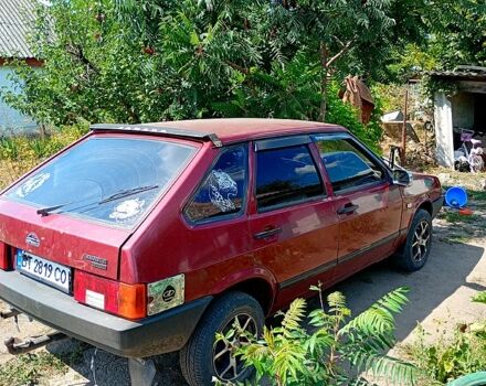 Червоний ВАЗ 2109, об'ємом двигуна 1.5 л та пробігом 200 тис. км за 1200 $, фото 4 на Automoto.ua