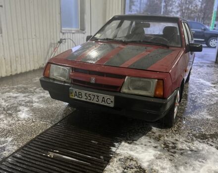 Красный ВАЗ 2109, объемом двигателя 1.5 л и пробегом 412 тыс. км за 620 $, фото 1 на Automoto.ua