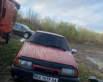 Красный ВАЗ 2109, объемом двигателя 1.5 л и пробегом 1 тыс. км за 900 $, фото 1 на Automoto.ua