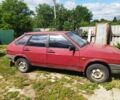 Красный ВАЗ 2109, объемом двигателя 1 л и пробегом 86 тыс. км за 600 $, фото 2 на Automoto.ua