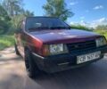 Красный ВАЗ 2109, объемом двигателя 1.5 л и пробегом 200 тыс. км за 613 $, фото 1 на Automoto.ua