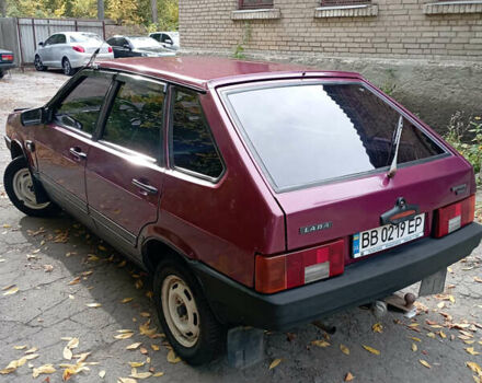 Красный ВАЗ 2109, объемом двигателя 1.5 л и пробегом 246 тыс. км за 1100 $, фото 3 на Automoto.ua