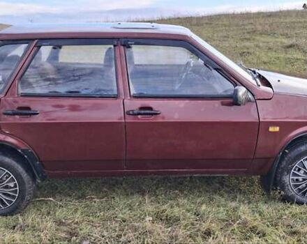 Красный ВАЗ 2109, объемом двигателя 1.5 л и пробегом 66 тыс. км за 1250 $, фото 2 на Automoto.ua