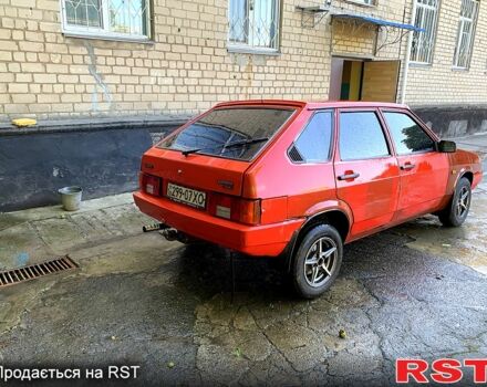 Красный ВАЗ 2109, объемом двигателя 1.5 л и пробегом 200 тыс. км за 1700 $, фото 1 на Automoto.ua