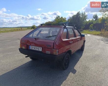 ВАЗ 2109 1998 в Чернигове на Automoto.ua Красный ВАЗ 2109, объемом двигателя 1.5 л и пробегом 118 тыс. км за 1000 $, фото 3 на Automoto.ua