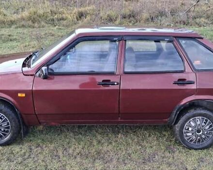 Красный ВАЗ 2109, объемом двигателя 1.5 л и пробегом 66 тыс. км за 1250 $, фото 4 на Automoto.ua