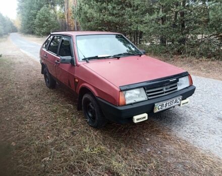 Красный ВАЗ 2109, объемом двигателя 1.5 л и пробегом 123 тыс. км за 750 $, фото 5 на Automoto.ua
