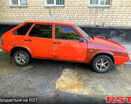 Красный ВАЗ 2109, объемом двигателя 1.5 л и пробегом 200 тыс. км за 1700 $, фото 3 на Automoto.ua