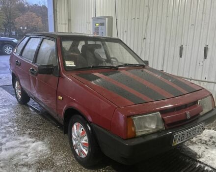 Красный ВАЗ 2109, объемом двигателя 1.5 л и пробегом 412 тыс. км за 620 $, фото 6 на Automoto.ua