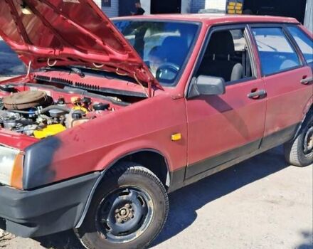 Красный ВАЗ 2109, объемом двигателя 1.5 л и пробегом 800 тыс. км за 1000 $, фото 11 на Automoto.ua