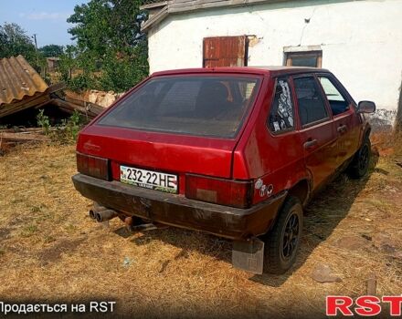 Красный ВАЗ 2109, объемом двигателя 1.5 л и пробегом 0 тыс. км за 900 $, фото 3 на Automoto.ua