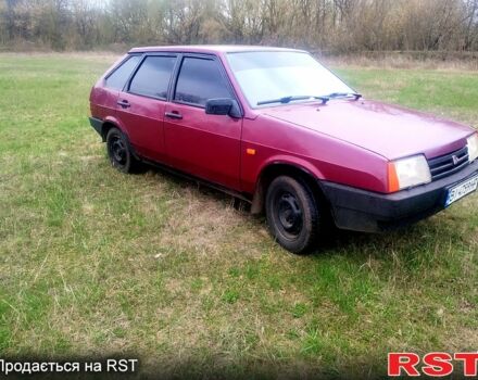 Красный ВАЗ 2109, объемом двигателя 1.5 л и пробегом 210 тыс. км за 1650 $, фото 3 на Automoto.ua