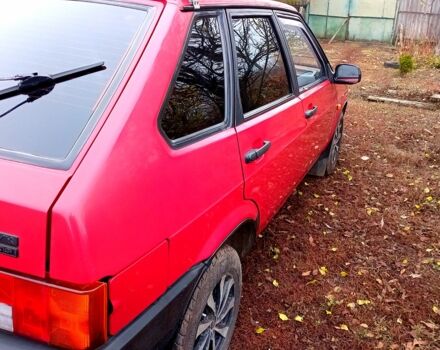 Красный ВАЗ 2109, объемом двигателя 1.5 л и пробегом 230 тыс. км за 2150 $, фото 6 на Automoto.ua