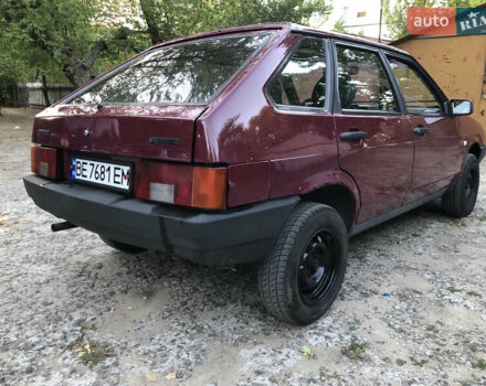 Красный ВАЗ 2109, объемом двигателя 1.5 л и пробегом 162 тыс. км за 1400 $, фото 2 на Automoto.ua