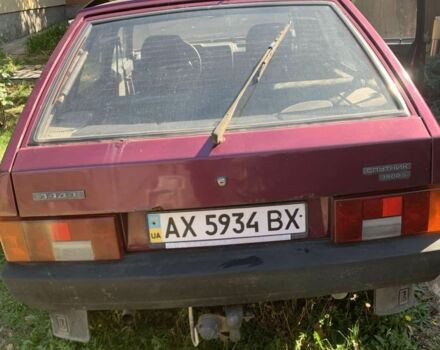 Красный ВАЗ 2109, объемом двигателя 1.5 л и пробегом 100 тыс. км за 950 $, фото 1 на Automoto.ua