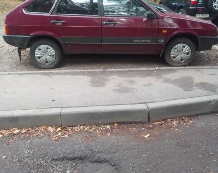 Красный ВАЗ 2109, объемом двигателя 0 л и пробегом 64 тыс. км за 1100 $, фото 1 на Automoto.ua