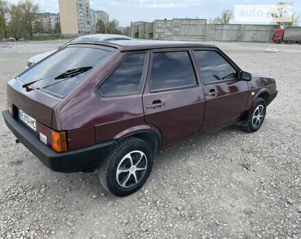 Красный ВАЗ 2109, объемом двигателя 1.5 л и пробегом 165 тыс. км за 1650 $, фото 4 на Automoto.ua
