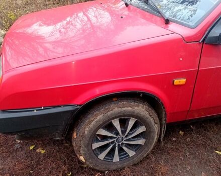 Красный ВАЗ 2109, объемом двигателя 1.5 л и пробегом 230 тыс. км за 2150 $, фото 2 на Automoto.ua