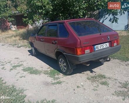 Червоний ВАЗ 2109, об'ємом двигуна 1.5 л та пробігом 300 тис. км за 1000 $, фото 3 на Automoto.ua