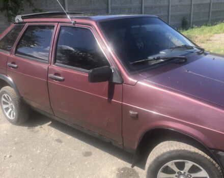 Червоний ВАЗ 2109, об'ємом двигуна 1.5 л та пробігом 200 тис. км за 1500 $, фото 1 на Automoto.ua