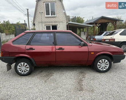 Красный ВАЗ 2109, объемом двигателя 1.5 л и пробегом 190 тыс. км за 1300 $, фото 5 на Automoto.ua