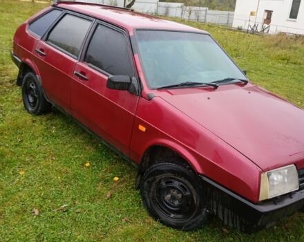 Красный ВАЗ 2109, объемом двигателя 1.5 л и пробегом 1000 тыс. км за 1150 $, фото 1 на Automoto.ua