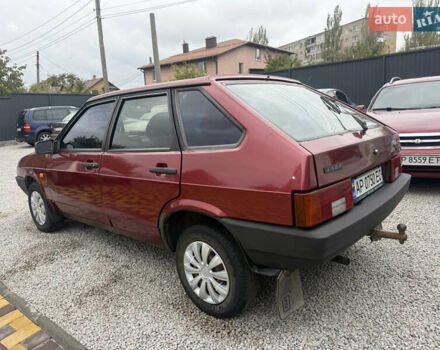 Красный ВАЗ 2109, объемом двигателя 1.5 л и пробегом 190 тыс. км за 1300 $, фото 7 на Automoto.ua